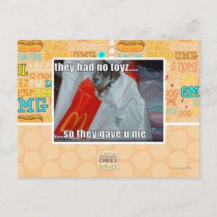 they had no toyz postcard