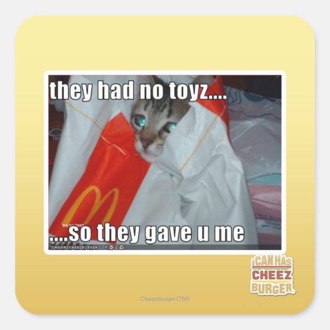 they had no toyz square sticker (Front)