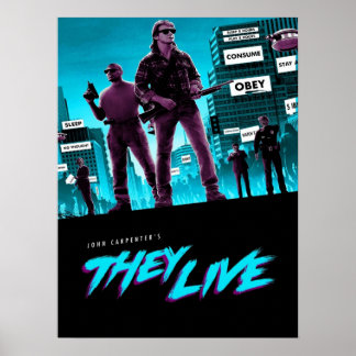 They Live Retro Print
