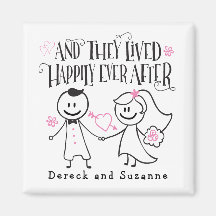 They Lived Happily Ever After Magnet