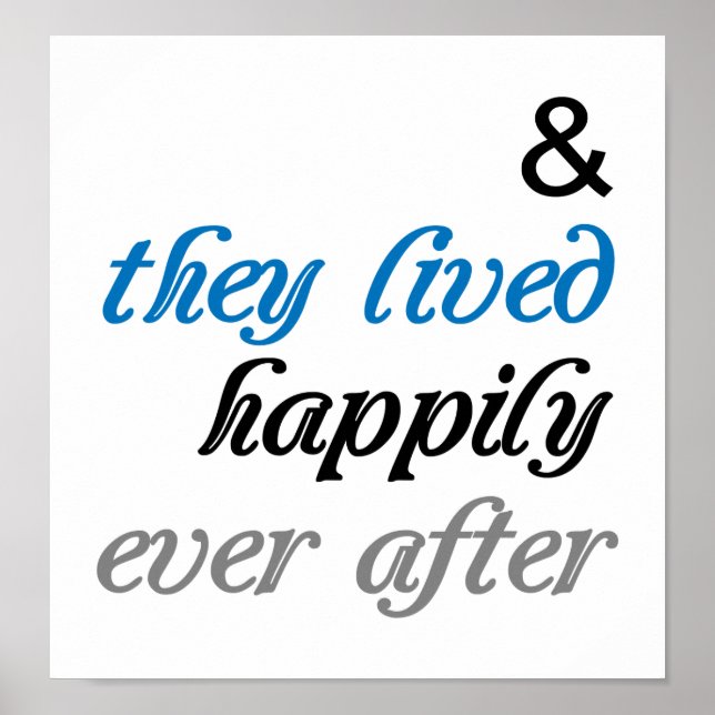 They Lived Happily Ever After Poster (Front)