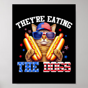 They’re Eating The Dogs And Cats Kamala Trump Deby Poster