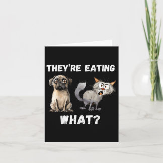 They’re Eating The Dogs They’re Eating The Cats, Card
