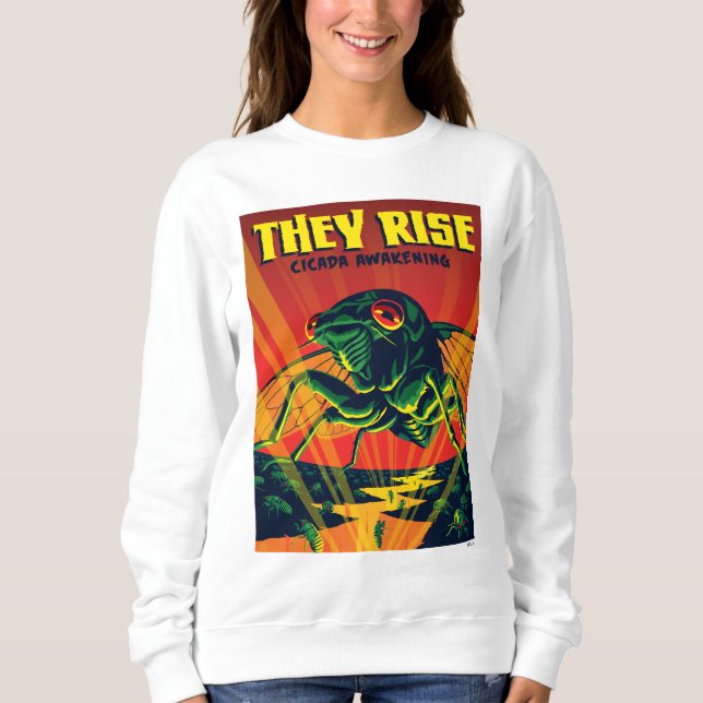 They Rise Cicada Awakening Sweatshirt (Front)