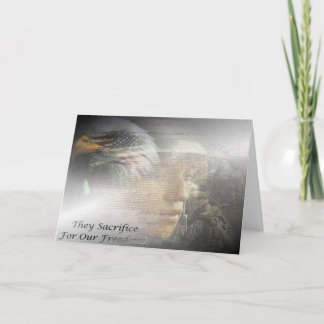 They Sacrifice Holiday Card