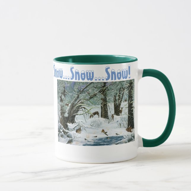 They Said It Wouldn't Snow Mug (Right)