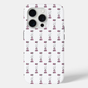 They see me rollin' they waitin' pink retro ghost iPhone 15 pro case