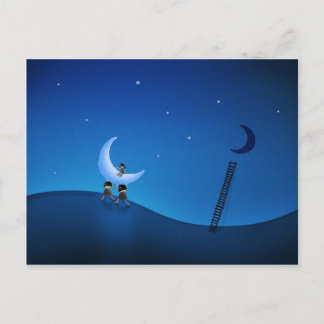 They Stole The Moon (Version 2008) Postcard