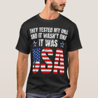They tested my DNA and it wasn’t DNA. It was USA.