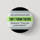 They/Them Pronouns – Agender Flag