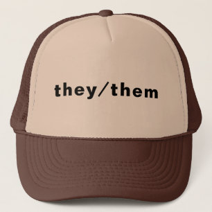 They, Them, Pronouns - Lgbtq pride lgbt Trucker Hat