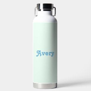 They them pronouns your name colourful water bottle