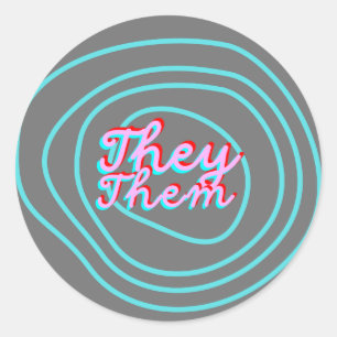 they them sticker