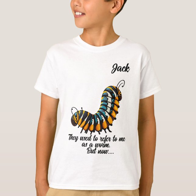 "They used to..." Customisable Boy's T-Shirt (Front)