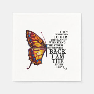 They Whispered To Her You Cannot Withstand Napkin