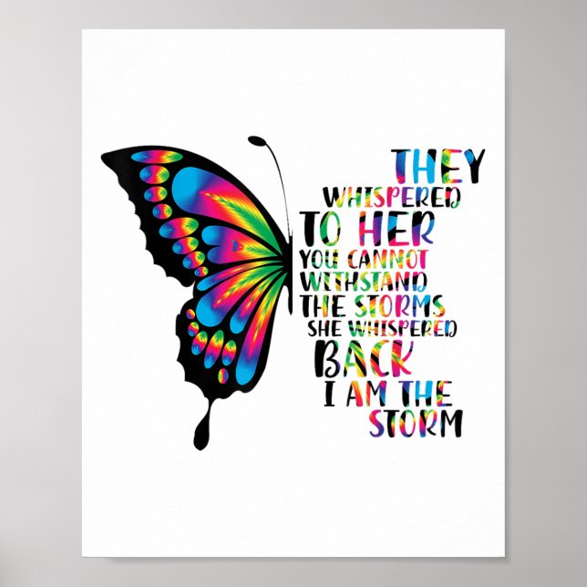 They Whispered To Her You Cannot Withstand The She Poster (Front)