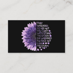 They Whispered To Her You Can't With Stand The Sto Business Card