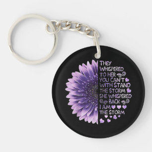They Whispered To Her You Can't With Stand The Sto Key Ring