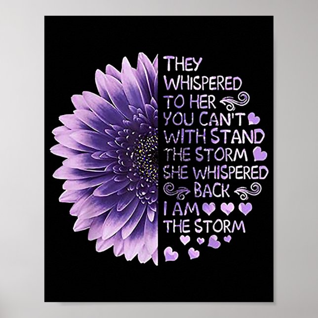 They Whispered To Her You Can't With Stand The Sto Poster (Front)