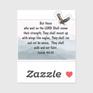 They Who Wait Upon the Lord Eagle Isaiah