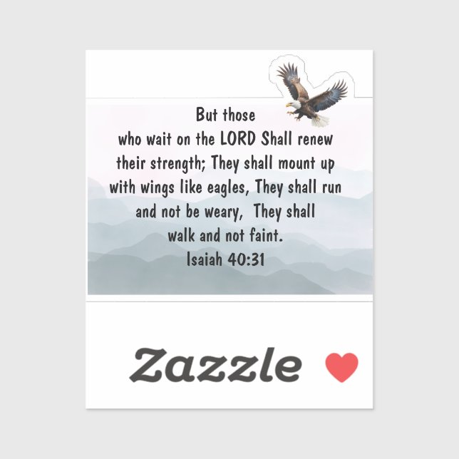 They Who Wait Upon the Lord Eagle Isaiah (Sheet)