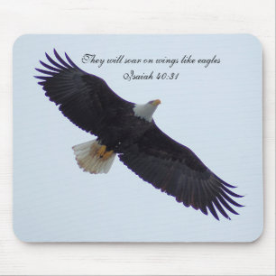 They will soar on wings like eagles mouse pad