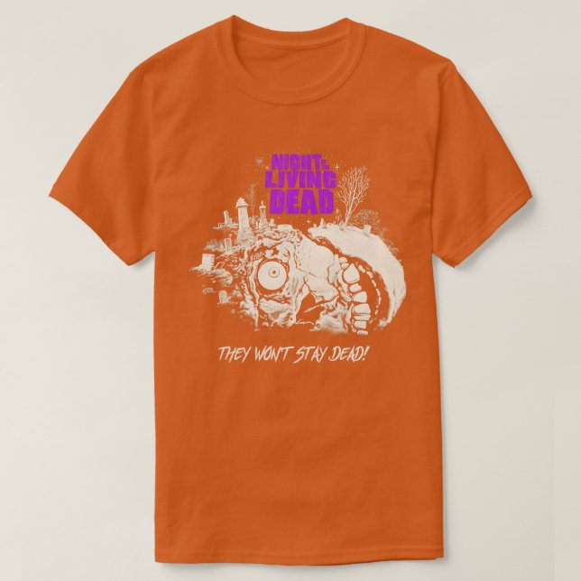 They Wont Stay Dead T-Shirt (Design Front)