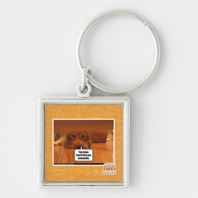 They'll find you key ring (Front)