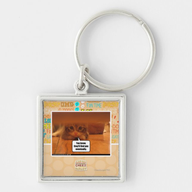 They'll find you key ring (Front)