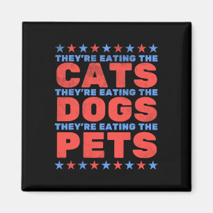 They're Eating The Dogs Magnet