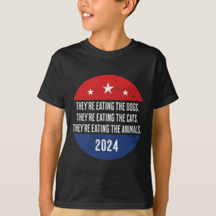 They're Eating The Dogs Theyre Eating The Cats Tru T-Shirt