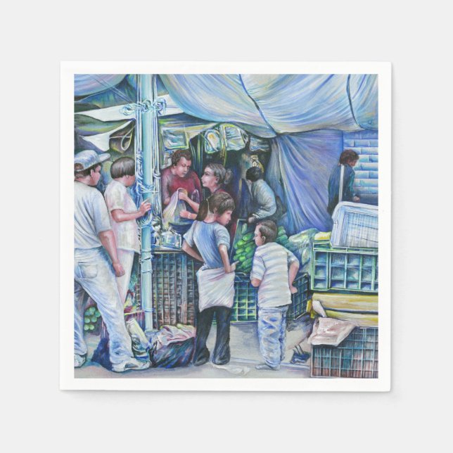 They're Not Girls, They're Women Napkin (Front)