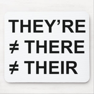 They're Not There Mouse Pad