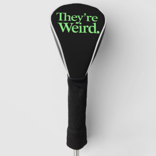 They're Weird 2024 Election President Harris Trump Golf Head Cover