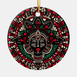 Theyyam Spirit Christmas Ornament