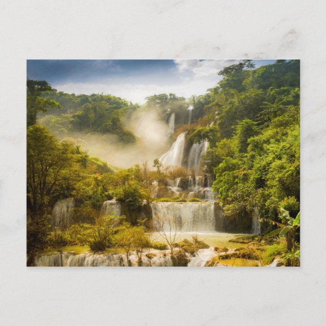 Thi Lor Su Waterfall | Thailand Postcard (Front)