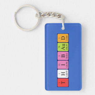 Thibaud periodic table name keyring