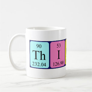 Thibaut periodic table name mug