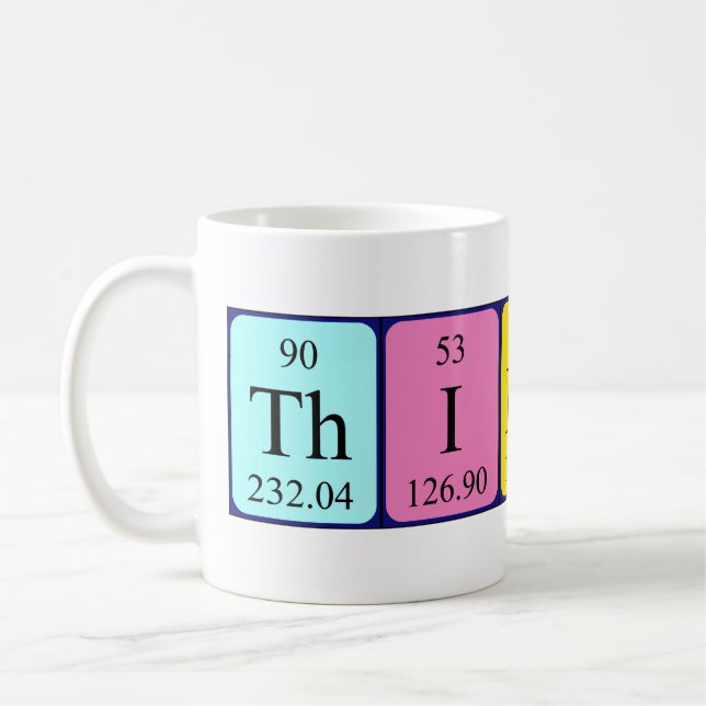 Thibaut periodic table name mug (Left)