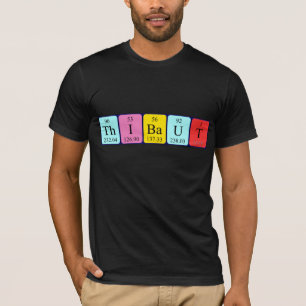 Thibaut periodic table name shirt