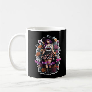 Thicc Thighs Witchy Vibes - Whimsigoth Witch-Core  Coffee Mug