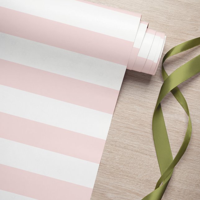 Thick Pink Stripes Wrapping Paper (Creator Uploaded)