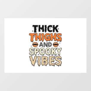 Thick Thighs and Spooky Vibes Halloween Design_1