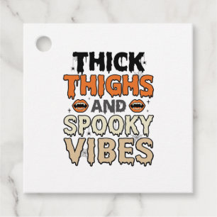 Thick Thighs and Spooky Vibes Halloween Design_1 Favour Tags