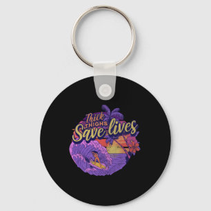 Thick Thighs Save Lives Key Ring