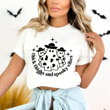 Thick Thighs & Spooky Vibes Halloween