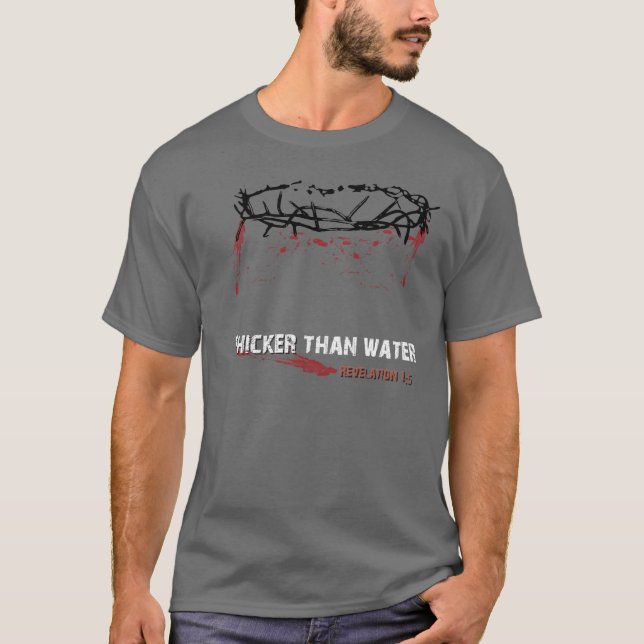 Thicker than water Men's T-Shirt (Front)