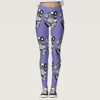 Thicky Vicky Custom Shuttlecock Leggings