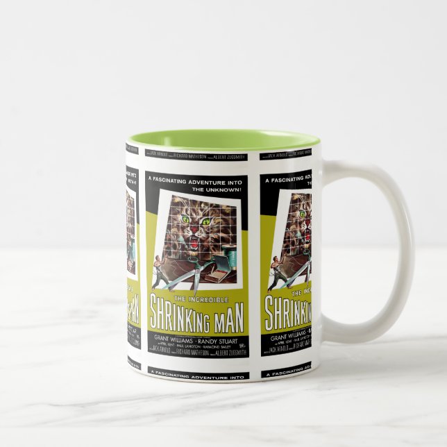 Thie Incredible Shrinking Man Two-Tone Coffee Mug (Right)