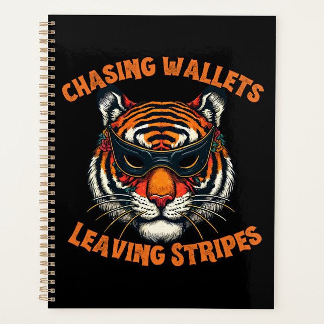 Thief tiger planner (Front)